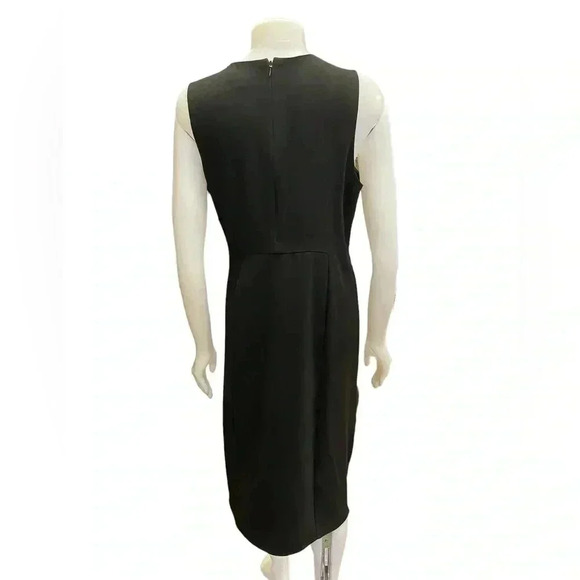 Marciano Black Sleeveless Midi Dress  Size Large - Picture 7 of 12